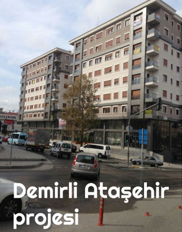 Demirli Ataşehir Konut ve Dükkan Projesi